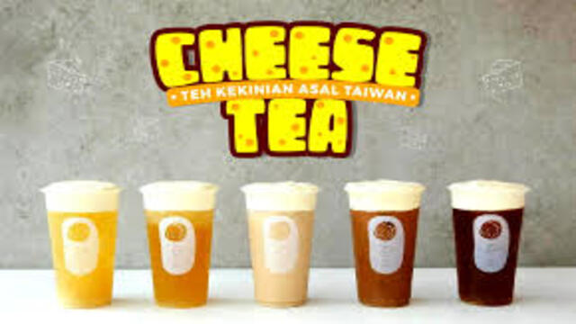 Minuman Cheese Tea Kombinasi Asin Manis yang Menggoda Lidah